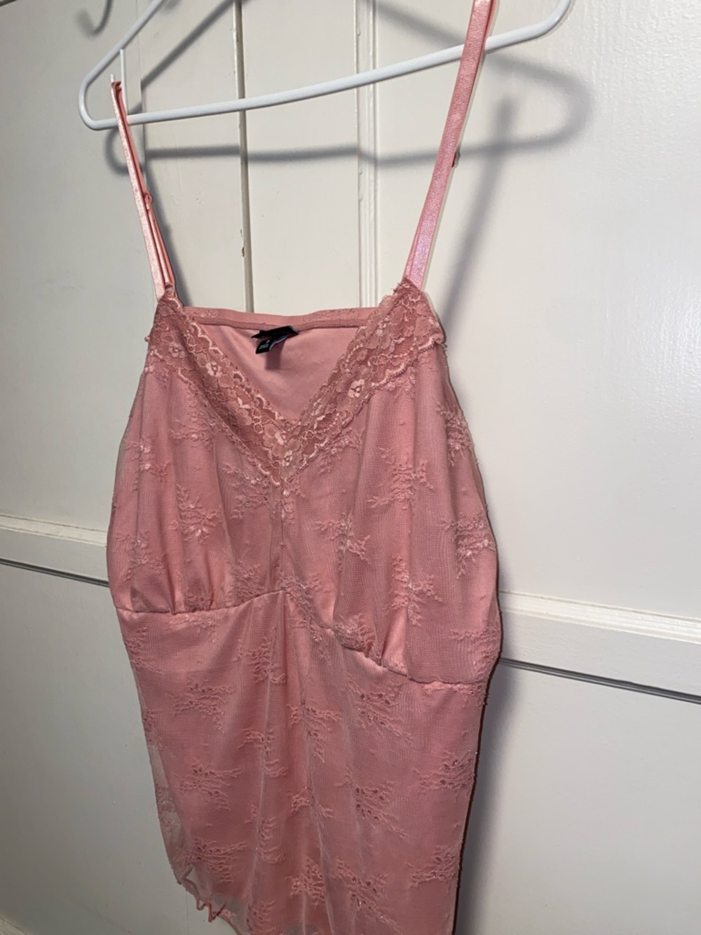 Torrid Size 1X Pink Lace Sweetheart Cami - Picture 8 of 9